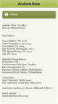 Mobile Screenshot of andrewgbur.com